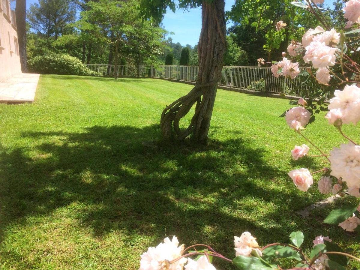 Villa Spacieuse Avec Piscine A Saint Maximin Bagian luar foto